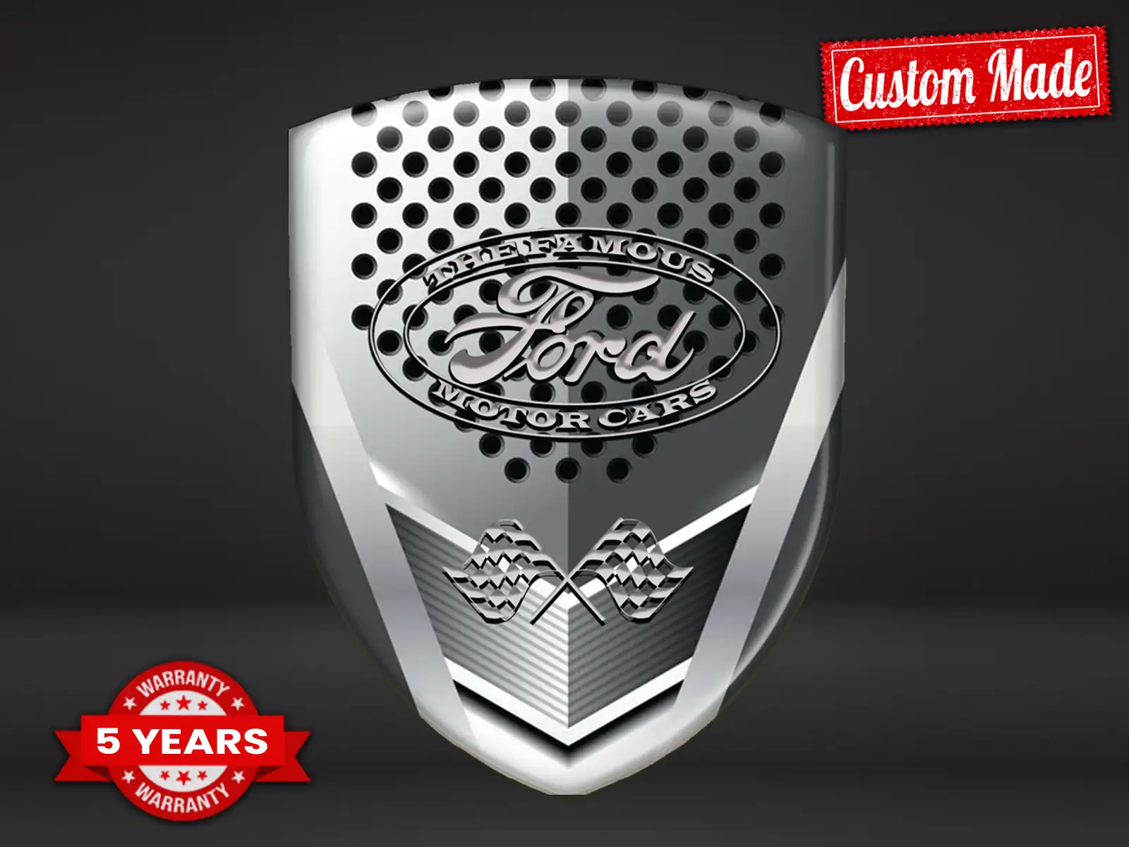 Ford Emblèmes Silicone Auto Sport Qualité Pro